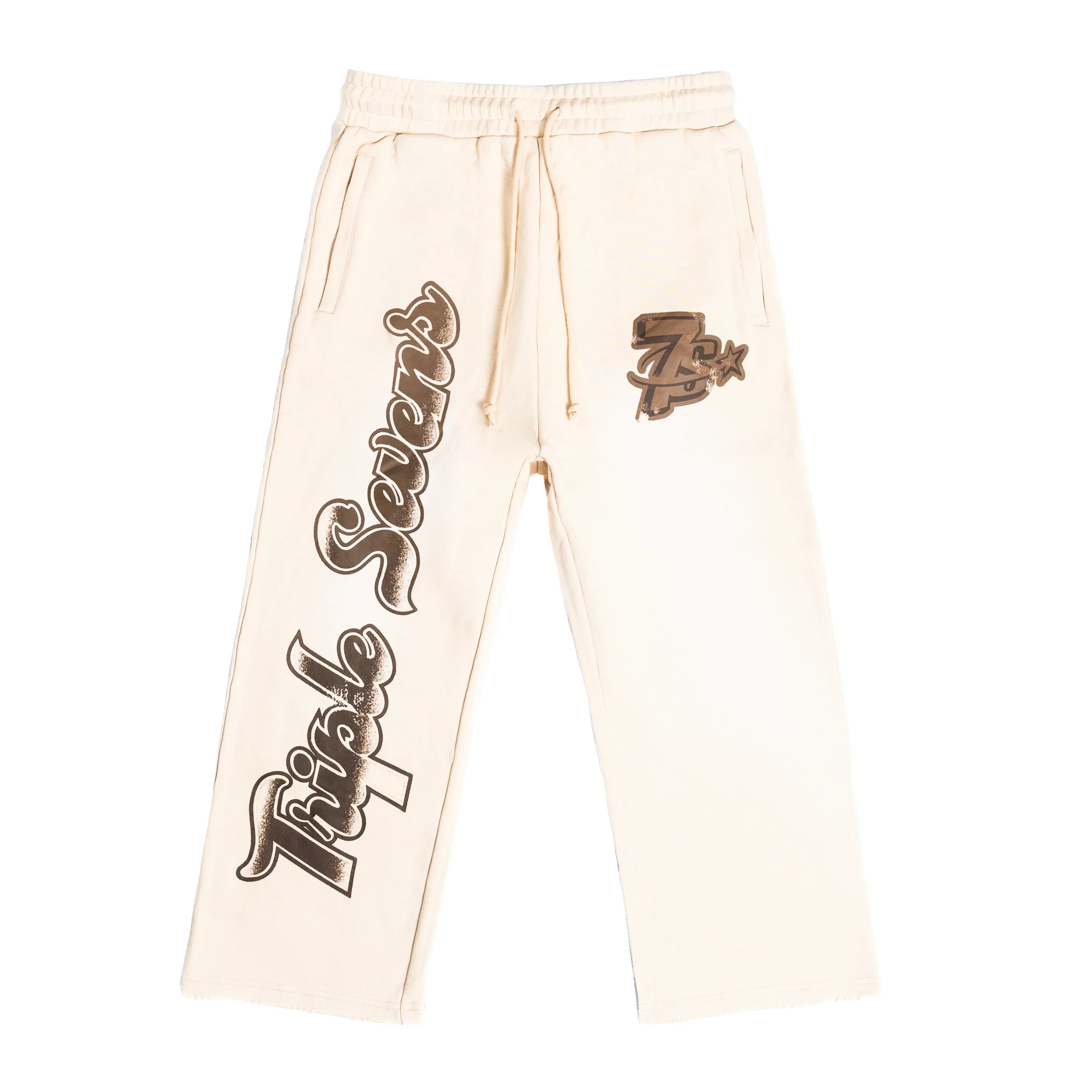 Triple Sevens All Star Football Sweatpants Brown